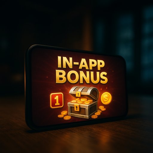 AQ999 in‑app bonus showcase on screen