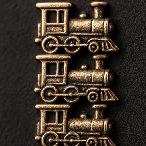 AQ999 Money Train 3 stacked train icons