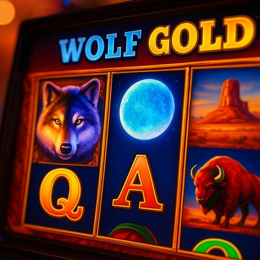 AQ999 Wolf Gold desert treasure reels